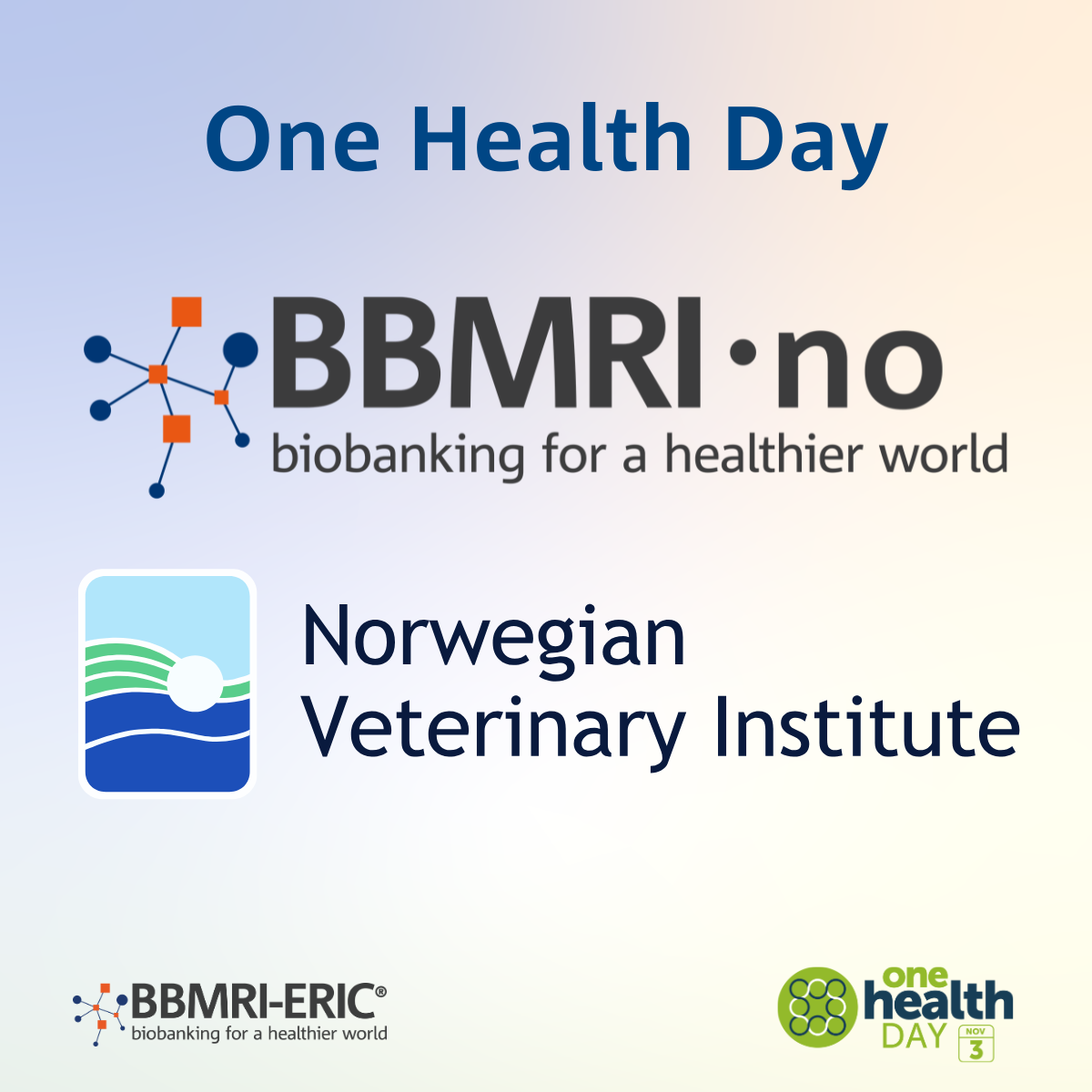 an image showing BBMRI Norway and the Norwegian Veterinary Institute logos